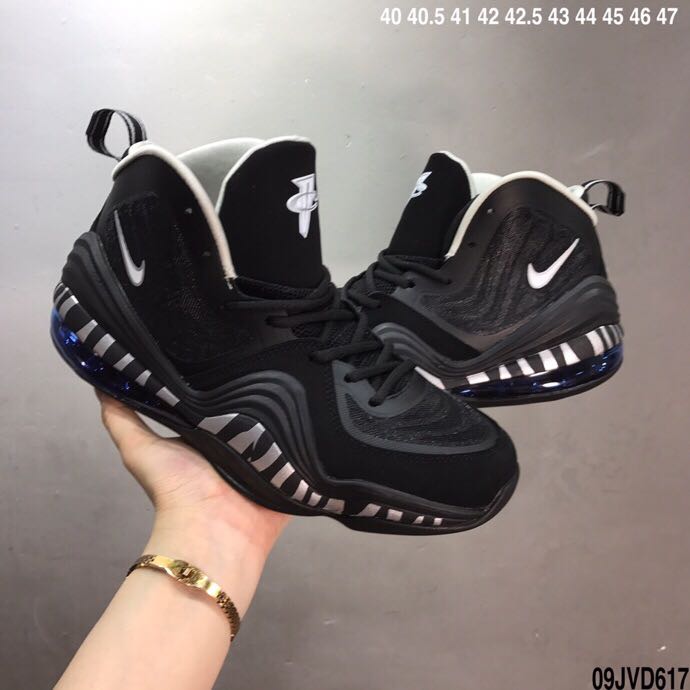 Nike Penny Hardaway V Black Silver Shoes